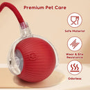 Bola Interativa Inteligente para Cães e Gatos – LED, Recarregável USB e Movimento 360°