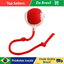 Bola Interativa Inteligente para Cães e Gatos – LED, Recarregável USB e Movimento 360°