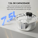 Fonte de Água Automática Newpet 7.5L – Bebedouro Inteligente para Cães e Gatos